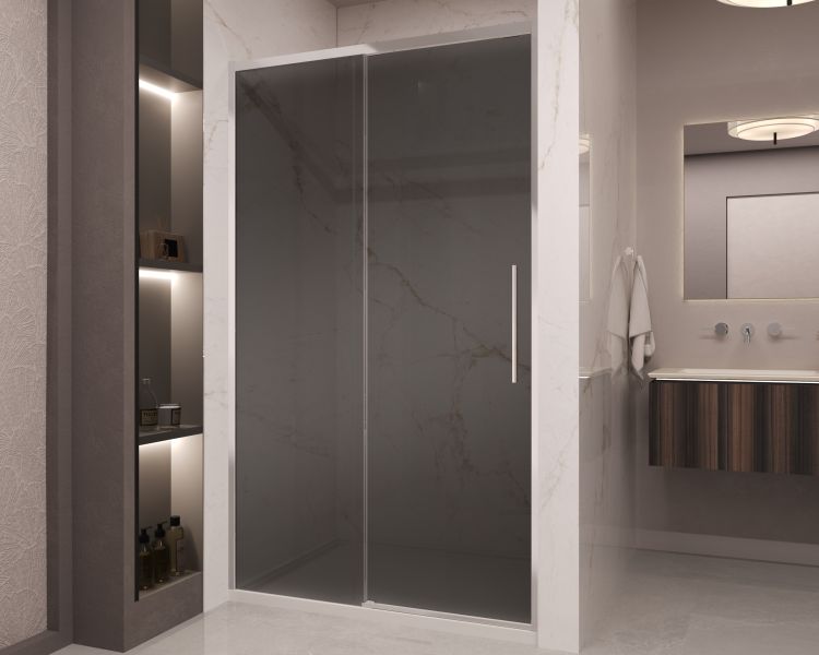 Душевая дверь Vincea Stella VDS-1ST120CG, 1200, хром, стекло тонированное