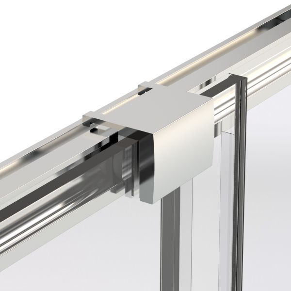 Душевая дверь Vincea Stella VDS-1ST120CGB, 1200, черный, стекло тонированное