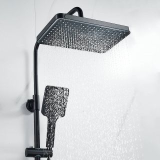 Душевая стойка Shevanik S9936H чёрный Душевая стойка Shevanik S9936H чёрный