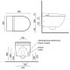 Унитаз-биде Catalano CataClean 01-1111590001 SilentClean S безободковый белый