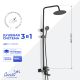 Душевая стойка Ceruttispa ОВИДИО RSGR (OVIDIO RSGR) CT12077 серый матовый
