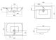 Мебельная раковина Santek Миранда 1WH302421 60см белый Мебельная раковина Santek Миранда 1WH302421 60см белый