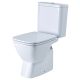 Унитаз напольный Santek Нео с сиденьем дюропласт Soft-close 1WH302470 SLIM Унитаз напольный Santek Нео с сиденьем дюропласт Soft-close 1WH302470 SLIM
