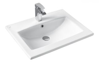 Мебельная раковина Santek Элина 1WH501606 60см белый Мебельная раковина Santek Элина 1WH501606 60см белый