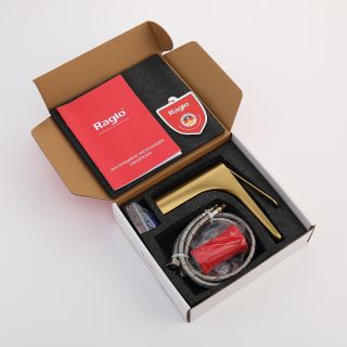 Смеситель для раковины Raglo R21.10.03 золотой сатин Смеситель для раковины Raglo R21.10.03 золотой сатин