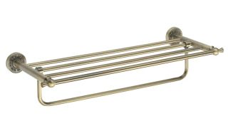 Полка для полотенец Rose RG1008Q 65см бронза Полка для полотенец Rose RG1008Q 65см бронза