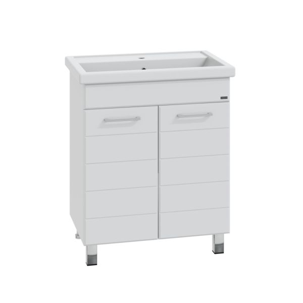 Напольная тумба под раковину Санта Омега 207037 70 см белый
