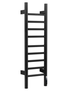 Полотенцесушитель электрический Wonzon & Woghand Bonn WW-AL4092-MB 25x80 см чёрный матовый