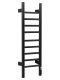 Полотенцесушитель электрический Wonzon & Woghand Bonn WW-AL4092-MB 25x80 см чёрный матовый