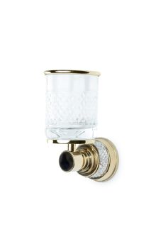 Стакан для зубных щёток Boheme Aura 10244-G золото Стакан для зубных щёток Boheme Aura 10244-G золото