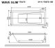 Акриловая ванна Whitecross Wave Slim 0111.170070.100 170x70см белый глянец