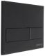 Кнопка смыва Berges Novum soft touch чёрный 040015 Кнопка смыва Berges Novum soft touch чёрный 040015