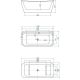 Акриловая ванна Allen Brau Infinity 2.21002.21/PWM 170x78 см