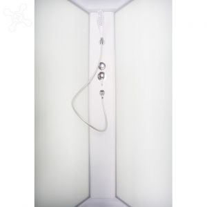 Душевая кабина Deto L 920 R N без крыши 120х80х200 см