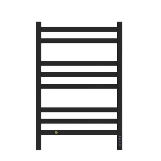 Полотенцесушитель электрический Lemark Тропик LM70185BL 50x80 см чёрный матовый