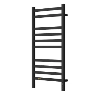 Полотенцесушитель электрический Lemark Тропик LM70105BL 50x100 см чёрный матовый