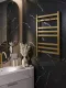 Полотенцесушитель электрический Lemark Тропик LM70585GL 80x50 см золото матовое