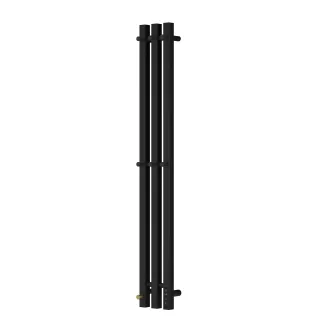 Полотенцесушитель электрический Lemark Соло LM71712BL 12x110 см чёрный матовый