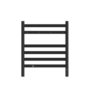 Полотенцесушитель электрический Lemark Сибирь LM17565BL 50x60 см чёрный матовый