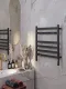 Полотенцесушитель электрический Lemark Сибирь LM17565BL 50x60 см чёрный матовый