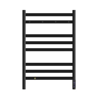 Полотенцесушитель электрический Lemark Сибирь LM17585BL 50x80 см чёрный матовый