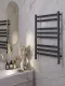 Полотенцесушитель электрический Lemark Сибирь LM17585BL 50x80 см чёрный матовый