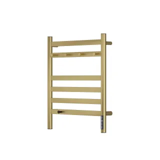 Полотенцесушитель электрический Lemark Сибирь LM17565GL 50x60 см золото матовое