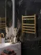 Полотенцесушитель электрический Lemark Сибирь LM17565GL 50x60 см золото матовое