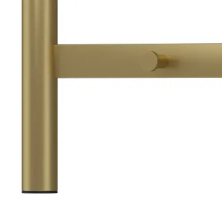 Полотенцесушитель электрический Lemark Сибирь LM17565GL 50x60 см золото матовое