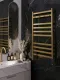 Полотенцесушитель электрический Lemark Сибирь LM17505GL 50x100 см золото матовое