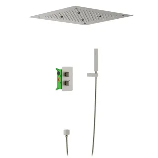 Душевой комплект Timo Petruma SX-5029/13SM с термостатом никель