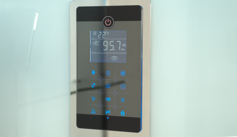 Душевая кабина Timo Premium Helka H-515R с парогенератором 120x90 см профиль хром стекло матовое