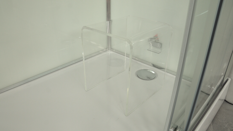 Душевая кабина Timo Premium Helka H-515R с парогенератором 120x90 см профиль хром стекло матовое