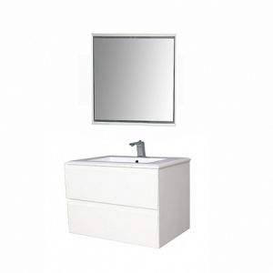Зеркало BelBagno с подсветкой 105x65см Bianco Opaco Z-SPC-1050-650-LED-BO