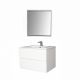 Зеркало BelBagno с подсветкой 105x65см Bianco Opaco Z-SPC-1050-650-LED-BO Зеркало BelBagno с подсветкой 105x65см Bianco Opaco Z-SPC-1050-650-LED-BO