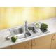 Кухонная мойка Alveus 1009247 Elegant 110 Sat-90 81x51 Кухонная мойка Alveus 1009247 Elegant 110 Sat-90 81x51
