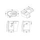 Кухонная мойка Alveus 1060001 Form 40 Nat-90 83.2x43.7