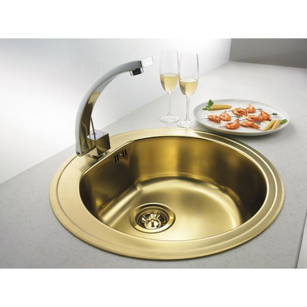 Кухонная мойка Alveus 1070808 Form Monarch 30 Gold-90 Fi 51x51