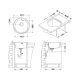 Кухонная мойка Alveus 1070808 Form Monarch 30 Gold-90 Fi 51x51