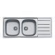 Кухонная мойка Alveus 1087978 Line 100 Nat-90 116x50