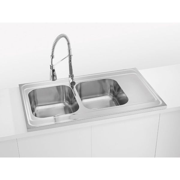 Кухонная мойка Alveus 1130472 Classic Pro 80 Sat-90 100x60