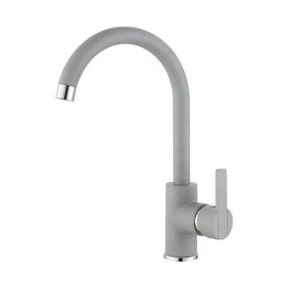 Смеситель для кухни Alveus Tonia 1129051 серый Смеситель для кухни Alveus Tonia 1129051 серый