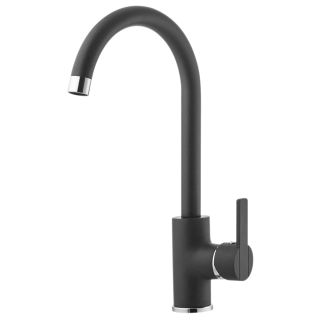 Смеситель для кухни Alveus Tonia 1129052 черный Смеситель для кухни Alveus Tonia 1129052 черный