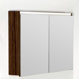Зеркальный шкаф Armadi Art Vallessi 100см зебрано 546-Z