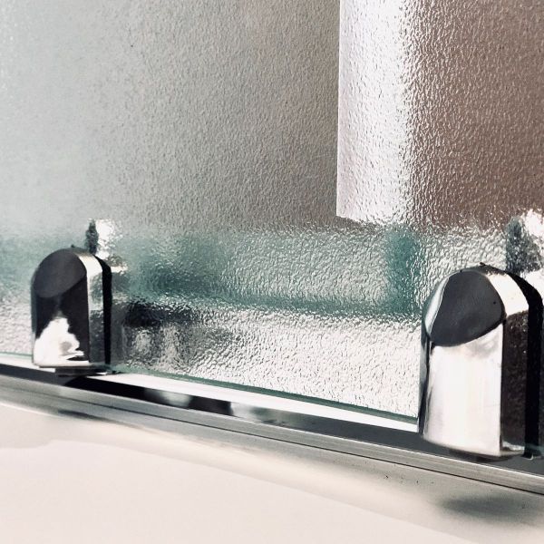 Душевая кабина Royal Bath BP левая стекло белое/матовое 100x80см RB8100BP3-WC-CH-L