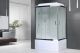 Душевая кабина Royal Bath BP левая стекло белое/матовое 100x80см RB8100BP3-WC-CH-L