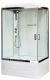 Душевая кабина Royal Bath BP левая стекло белое/прозрачное 100x80см RB8100BP5-WT-CH-L