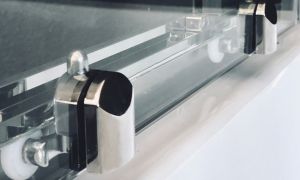 Душевая кабина Royal Bath BK стекло прозрачное 90x90см RB90BK1-T-CH-EL