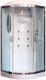 Душевая кабина Royal Bath HK стекло прозрачное 90x90см RB90HK2-T-CH-EL