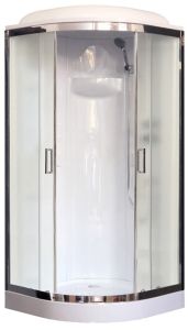 Душевая кабина Royal Bath HK стекло матовое 90x90см RB90HK1-M-CH-EL